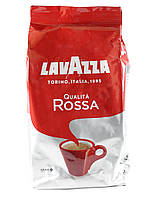 Кава в зернах LavAzza Qualita Rosso, 1 кг, арабіка/робуста, натуральна, лавацца зерновий