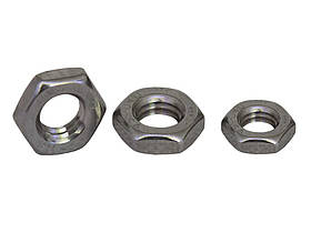 Гайка шестигранна низька DIN 439В нерж. сталь А2-70 м4 (200шт)
