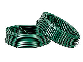 Проволка оцинкована в ПВХ 0,8/1,5мм (100м)