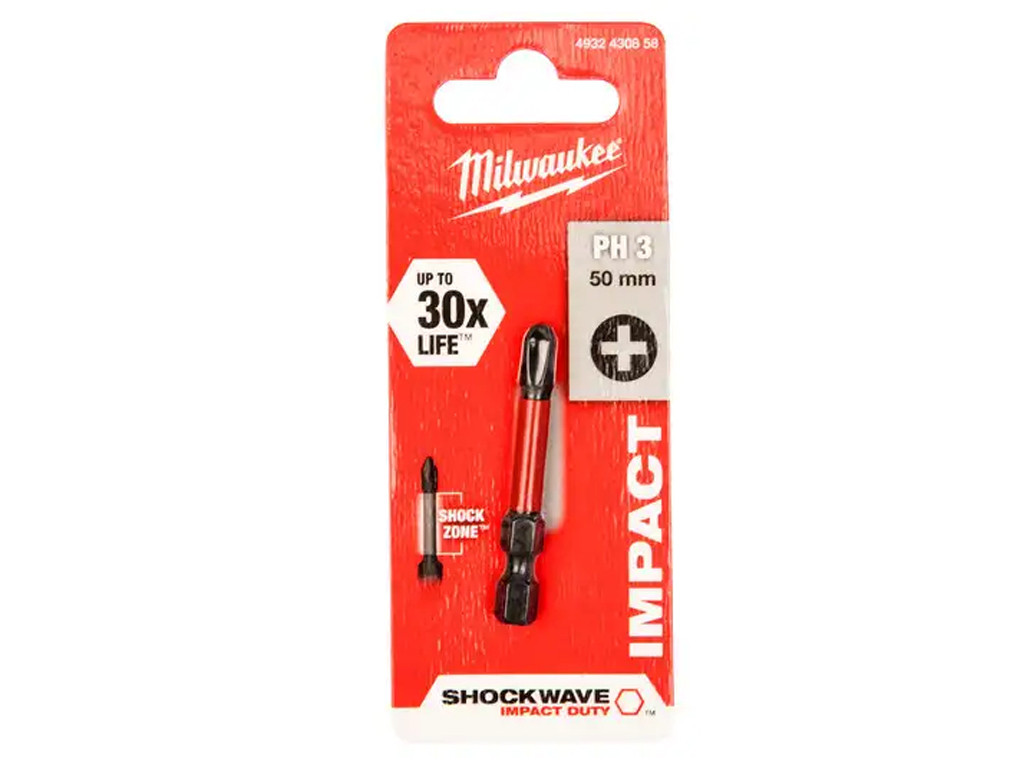 Біта "Milwaukee" PH3x50мм, фото 1