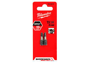 Біта "Milwaukee" Тorx10х25мм (2шт)