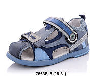 Детская летняя обувь 2020 оптом. Детские босоножки бренда Tom m для мальчиков (рр. с 26 по 31)