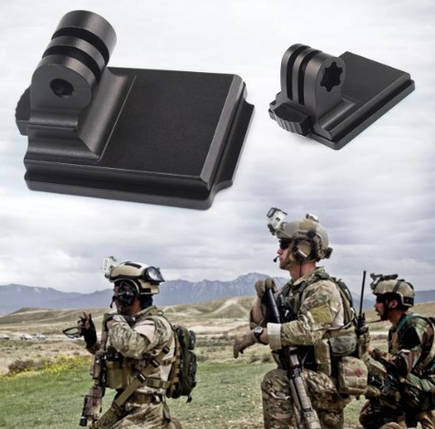 NVG кріплення для GoPro на армійський шолом (фікс), фото 1