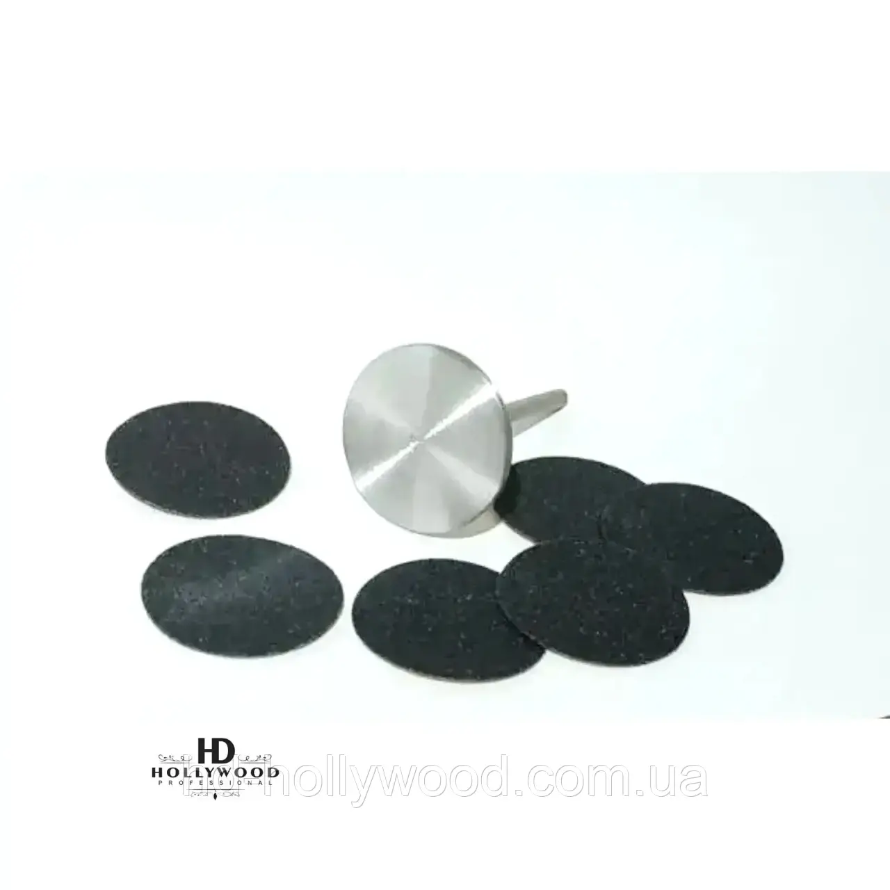 Педикюрний диск S, пододиск 15 мм + файли (30шт), фото 1