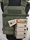 Підсумок для набоїв  підствольного гранатомета ВОГ-25  тканина Cordura, кріплення molle, фото 5