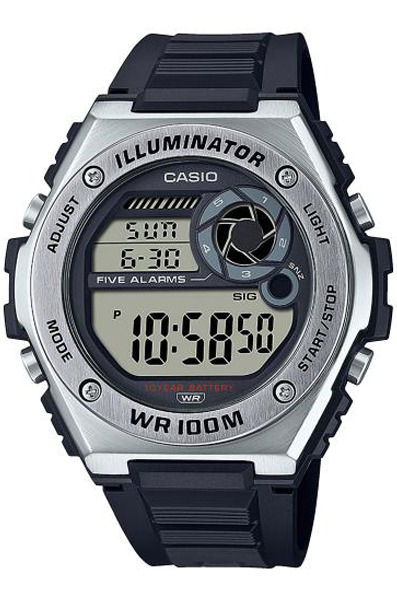 Годинник чоловічий Casio MWD-100H-1AVEF електронний водонепроникний