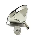 Лійка з нержавіючої сталі з фільтром діаметр 180 мм, фото 2