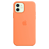 Силиконовый чехол для iPhone 12 Mini Papaya