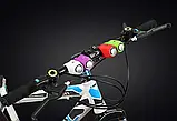 Електронний велосипедний дзвінок/гудок 120 Db 4 кольори клаксон, фото 2