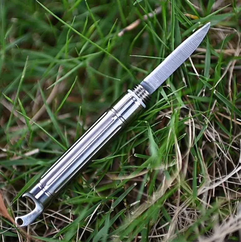 Мультитул ніж/титановий сплав 15 г, відкривачка/вольфрамова сталь, фото 1