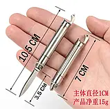 Мультитул ніж/титановий сплав 15 г, відкривачка/вольфрамова сталь, фото 8