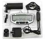 Велокомп'ютер з підсвіткою SUNDING SD-558 А велокомп'ютер спидометр, фото 4