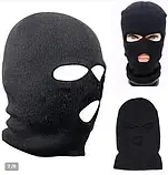 Балаклава в'язана з прорізами для/рту БЕЗ ФЛІСА підшоломник спецназ, фото 2
