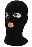 Балаклава в'язана з прорізами для/рту БЕЗ ФЛІСА підшоломник спецназ, фото 3