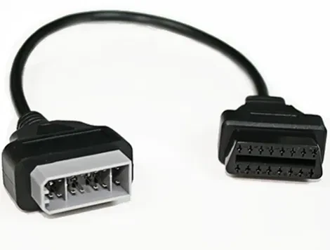 Перехідник на NISSAN OBD2 14 PIN/пін нісан обд адаптер кабель