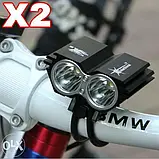 Фара сова SOLARSTORM USB/8.4В 1600люмен діод CREEmer T6 велофара t6, фото 6