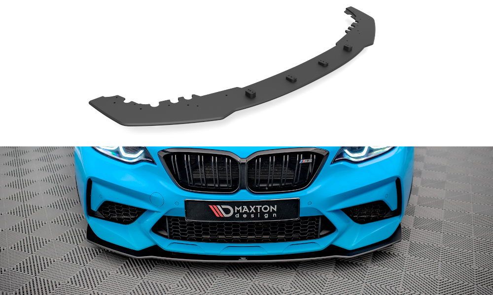 Сплітер BMW M2 Competition F87 тюнінг елерон обвіс губа (серія Street Pro) V1
