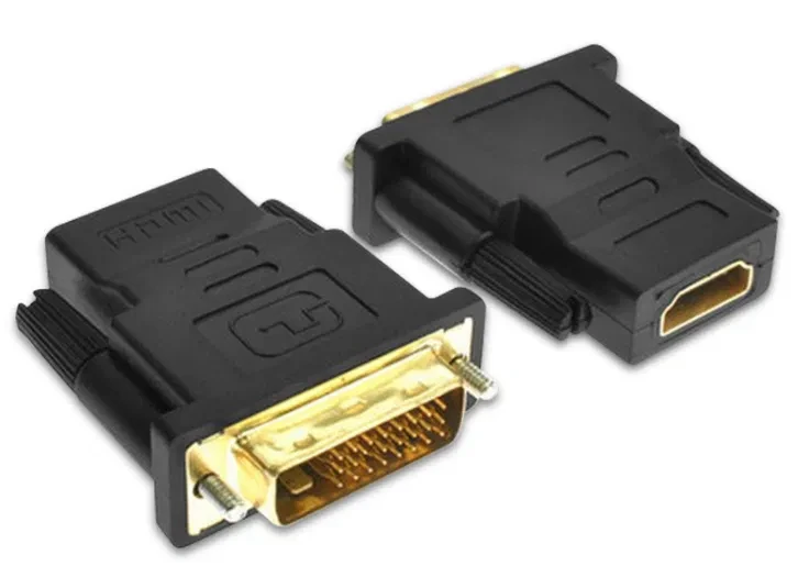 Перехідник з DVI-D (24+1) тато -> HDMI мама 1080p адаптер конвертер