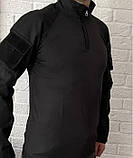 Військова тактична сорочка UBACS ( Убакс оригінал ) чорний, фото 3