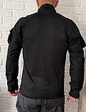 Військова тактична сорочка UBACS ( Убакс оригінал ) чорний, фото 4