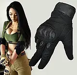 Закриті тактичні рукавички мото/вело/полювання повний палець спорт, фото 2