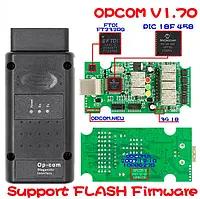 Cканер OP-COM 1.70 чип PIC18F458 flash OBD2 opcom OBD