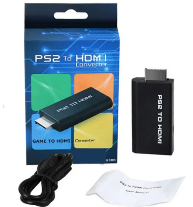 Конвертер PS2 -> hdmi + Аудіо пс2 хдмі перехідник відеоплівка пс2