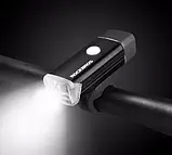 Велосипедна фара ROCKBROS HY-LD306 USB XPE 180люмен 1000 мА·год велофара, фото 2