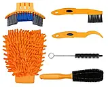 Комплект для догляду чищення велосипеда P02-04 CYLION/щітки/мийка/набір, фото 8