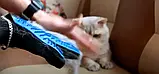 Рукавичка для вичісування шерсті True Touch тварини кіт собака, фото 6