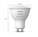 Розумна LED лампочка Philips Hue GU10 White and Color 350 лм 50Вт 5.7W, ZigBee, Bluetooth, Apple HomeKit, фото 10