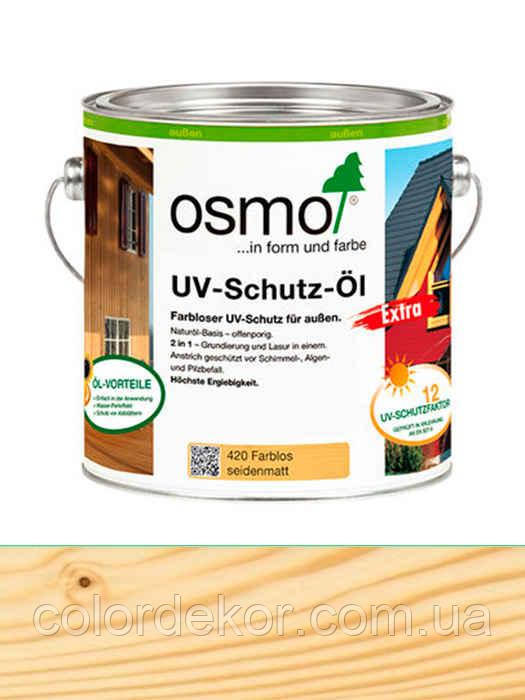 Защитное масло для дерева с УФ-Фильтром UV-Schutz-Öl, 420 бесцветное 0,75 л - фото 2 - id-p883099135