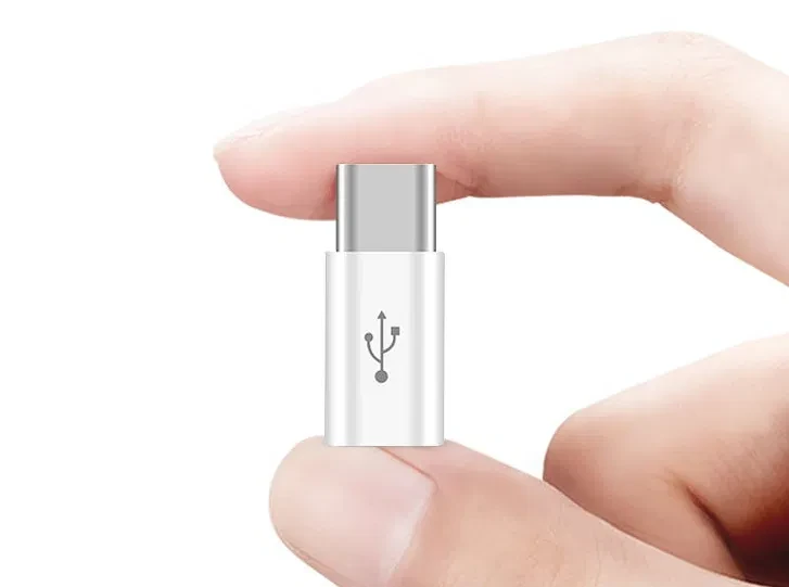 Перехідник для заряджання Micro USB -> USB 3.1 Type-C USB Адаптер, фото 1
