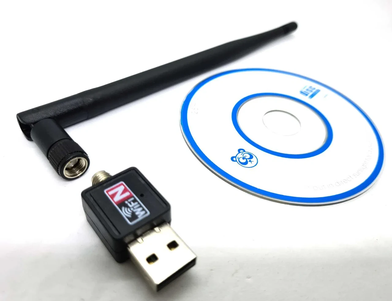 USB Wi-Fi + CD адаптер Ralink RT 7601 5db 15 см! мережева T2 приставка
