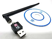 USB Wi-Fi +CD адаптер Ralink RT 7601 5db 15см! сетевая T2 приставка