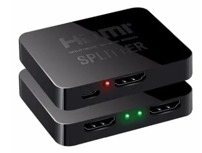 HDMI-сплітер 4K 2 порти активний з 1 ->2 хдми розгалужувач Splitter