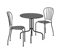 Стіл + 2 крісла для саду, стол стулья для сада, мебель для кофейни, KEA, LÄCKÖ 498.984.35