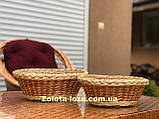 Набір плетених корзин для зберігання. Арт:0063, фото 3