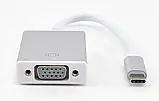 Адаптер USB 3.1 Type-C -> VGA (монітор) перехідник, фото 3