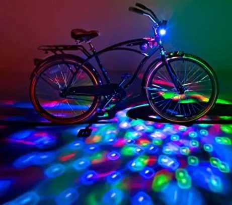 Габарит на велосипед "Дискотека" DISCO вело маячок дитячий моргалка