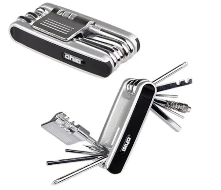 Мультитул для велосипеда GIYO PT-01 велоінструмент ремонтний набір, фото 1