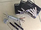Мультитул для велосипеда GIYO PT-01 велоінструмент ремонтний набір, фото 5