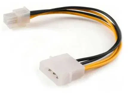 Перехідник живлення для материнки CPU процесора Molex -> 4pin ATX