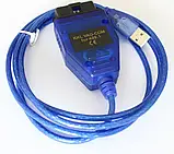 Авто сканер KKL USB VAG COM 409.1 K-Line VW, Audi СН340 кабель Вася ПЗ, фото 2