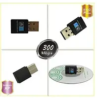 USB 2.0 Wi-Fi адаптер RTL8192EU 300Мбит/с 2.4 Ghz беспроводная сетевая