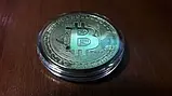 Монета Bitcoin (Биткоин) в чехле біткоін ETH, MONERO,Zcash, лайткоин, фото 4