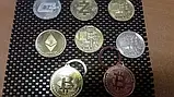 Монета Bitcoin (Биткоин) в чехле біткоін ETH, MONERO,Zcash, лайткоин, фото 7