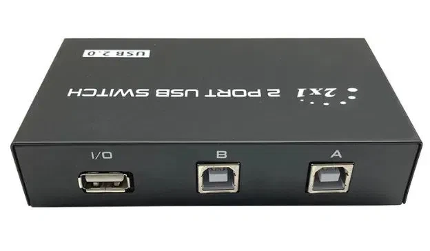USB 2.0 свіч 2 порти для перемикання принтерів сканерів світч SWITCH