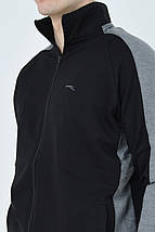 M,L,XL,2XL. Чорний чоловічий спортивний костюм ST-BRAND / Трикотаж двунитка відмінної якості, фото 3