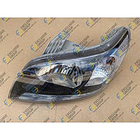 Фара передняя левая НВ в сборе Т-255 (черный отражатель) (AVEO, GM, 95016740)